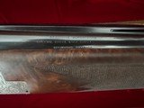 Factory Master Engraved and Gold Inlaid Belgian Browning Superposed American Mallard Edition Shotgun with Case - 4 of 14