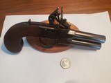 Antique double barrel flintlock .50cal tap-action London - 2 of 5