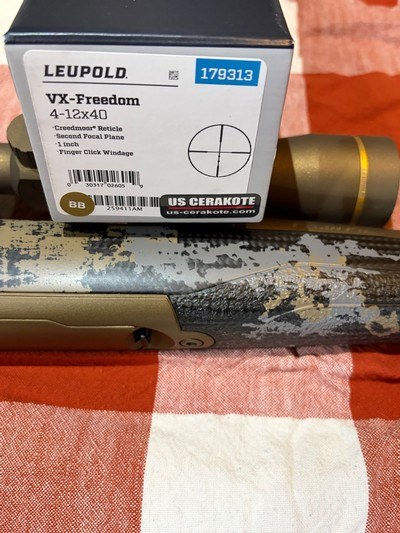 Browning X Bolt Mountain Pro w/ color match Leupold 6.5 Creedmor - Image 15 of 15