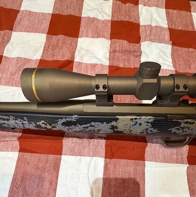 Browning X Bolt Mountain Pro w/ color match Leupold 6.5 Creedmor - Image 12 of 15