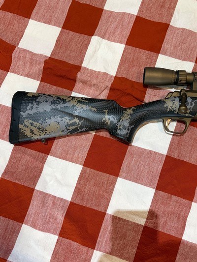 Browning X Bolt Mountain Pro w/ color match Leupold 6.5 Creedmor - Image 2 of 15