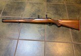Ruger M77 RSI Mannlicher, tang safety, red pad, 243 - Image 6 of 15