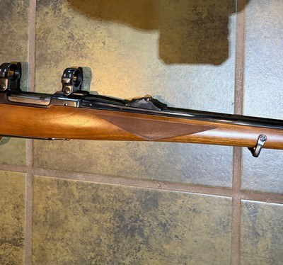 Ruger M77 RSI Mannlicher, tang safety, red pad, 243 - Image 4 of 15