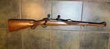 Ruger M77 RSI Mannlicher, tang safety, red pad, 243 - Image 1 of 15