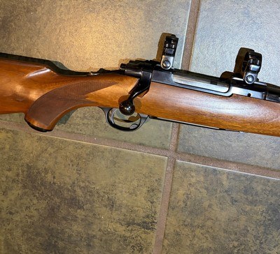 Ruger M77 RSI Mannlicher, tang safety, red pad, 243 - Image 3 of 15