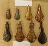 Lot of 8 Flasks - 1 of 4