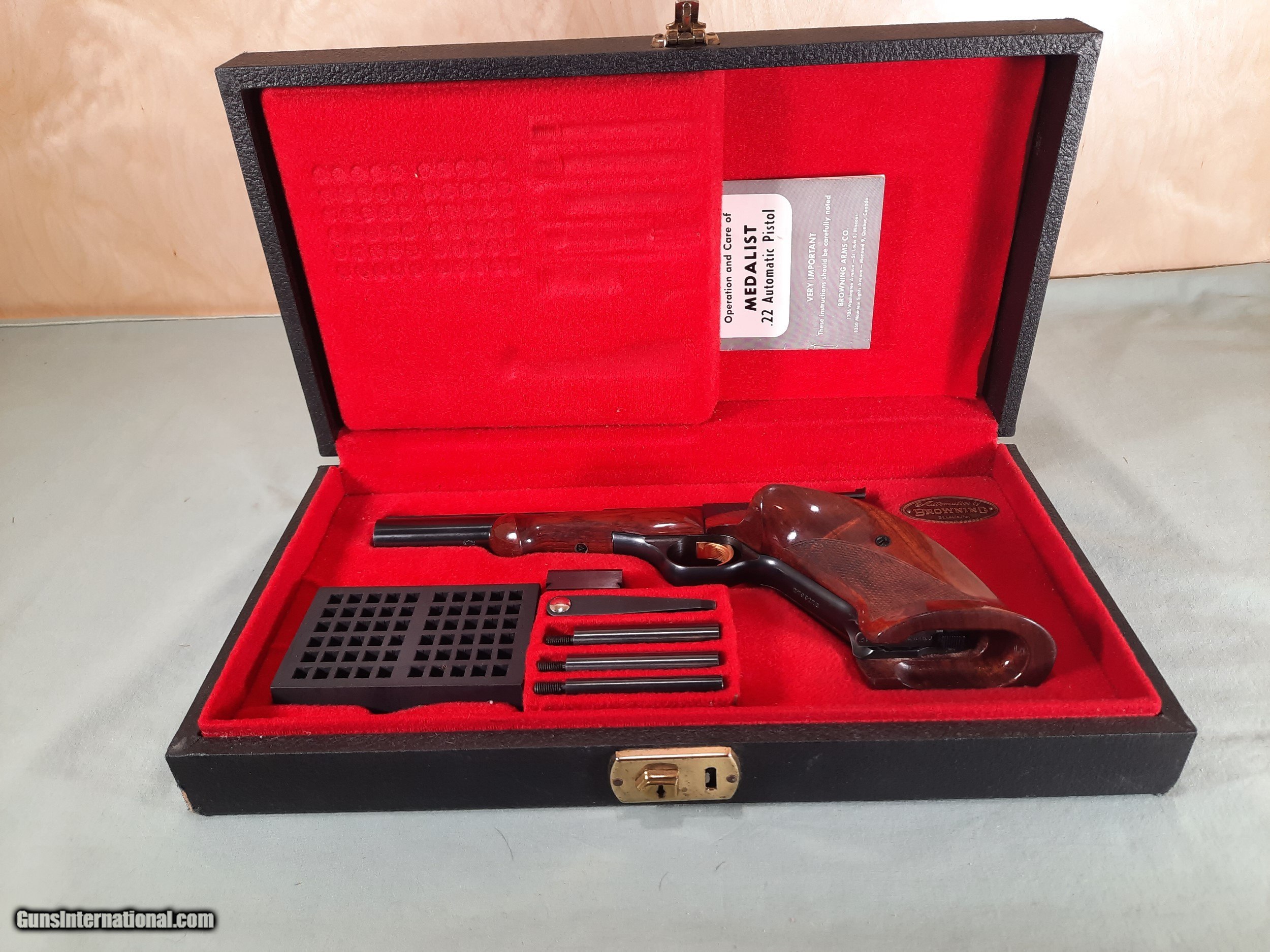 Browning Medalist 22 Long Rifle Pistol For Sale