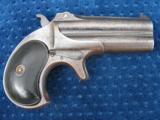 Antique Remington .41 O/U Derringer. Tight As New. Excellent Hinges. Blue. - 1 of 12