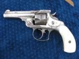 Antique Smith & Wesson Rare 2nd Model DA. 32 Caliber With Holster Rig.!!! Pearl Grips!!! - 6 of 12