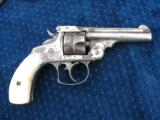Antique Smith & Wesson Rare 2nd Model DA. 32 Caliber With Holster Rig.!!! Pearl Grips!!! - 3 of 12