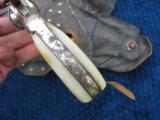 Antique Smith & Wesson Rare 2nd Model DA. 32 Caliber With Holster Rig.!!! Pearl Grips!!! - 9 of 12