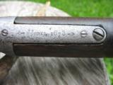 Antique 1873 Winchester. 44-40. Octagon Barrel. Excellent Mechanics. Decent Bore. - 9 of 12