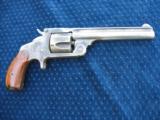 Antique Smith & Wesson 2nd Model SA. Rare 5 Inch Barrel & Red Mottled Grips. - 5 of 13