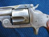 Antique Smith & Wesson 2nd Model SA. Rare 5 Inch Barrel & Red Mottled Grips. - 3 of 13