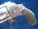 Antique 3rd Model Smith & Wesson .38 Caliber Safety Hammerless. Excellent Mechanics. Mint Bore And Chambers - 4 of 15
