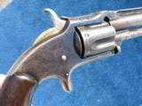 Antique Smith & Wesson 1/12 2nd Model .32 RF. Tight Hinge. Lots of Blue!!! Excellent Mechanics - 1 of 15