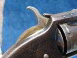 Antique Smith & Wesson 1/12 2nd Model .32 RF. Tight Hinge. Lots of Blue!!! Excellent Mechanics - 12 of 15