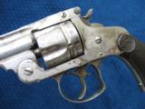 Antique Smith & Wesson 2nd Model.38 DA. Excellent Mechanics. - 3 of 14
