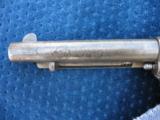 Antique Colt Single Action. 45 Caliber. Factory letter MFG. 1885. With Antique Holster - 4 of 15