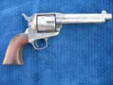 Antique Colt Single Action. 45 Caliber. Factory letter MFG. 1885. With Antique Holster - 1 of 15