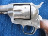 Antique Colt Single Action. 45 Caliber. Factory letter MFG. 1885. With Antique Holster - 6 of 15