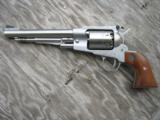 As New Ruger Old Army Stainless Steel Percussion With Original Box, Papers, Nipple Wrench. - 4 of 15