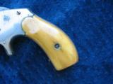 Excellent Smith &Wesson First Model Baby Russian. Excellent Mechanics. Bone Grips. - 4 of 14