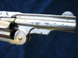 Excellent Smith &Wesson First Model Baby Russian. Excellent Mechanics. Bone Grips. - 7 of 14