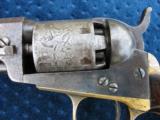 Antique Colt 1849 Pocket 5" With Antique Holster. - 4 of 15