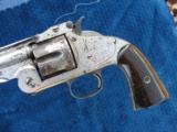 Antique Smith & Wesson 2nd Model American. Excellent Mechanics. Lots Of Original Finish - 3 of 15