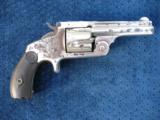 Antique Smith & Wesson 38 SA 2nd Model. Excellent Mechanics & Bore. With Factory Letter. - 4 of 11