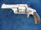 Antique Smith & Wesson 38 SA 2nd Model. Excellent Mechanics & Bore. With Factory Letter. - 1 of 11