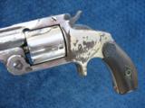 Antique Smith & Wesson 38 SA 2nd Model. Excellent Mechanics & Bore. With Factory Letter. - 3 of 11