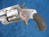 Antique Smith & Wesson 2nd Model SA .38. Lots of finish. Excellent Mechanics. - 3 of 12