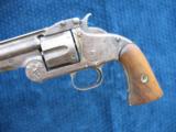 Antique Smith & Wesson 2nd Model American. Excellent Mechanics. Some Finish Remaining. - 6 of 13