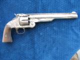 Antique Smith & Wesson 2nd Model American. Excellent Mechanics. Some Finish Remaining. - 1 of 13