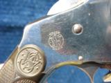 Antique Smith & Wesson DA .44 Russian. Lots Of Original Blue. Cut Barrel. Factory Letter. - 11 of 15