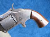 Antique Smith & Wesson #2 Army. Traces Of Blue. Tight Hinge. - 7 of 15