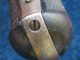 Antique Colt 1877 DA Lightning.38 Factory Letter One PC Wood Grips Excellent Mechanics - 14 of 15