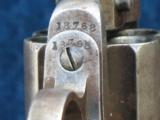 Antique Colt 1877 DA Lightning.38 Factory Letter One PC Wood Grips Excellent Mechanics - 13 of 15