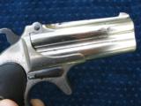 Antique Remington Double Derringer.41 RF. Excellent Hinge and Mechanics. Most all The Finish. - 5 of 15