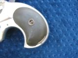 Antique Remington Double Derringer.41 RF. Excellent Hinge and Mechanics. Most all The Finish. - 3 of 15