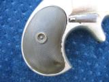 Antique Remington Double Derringer.41 RF. Excellent Hinge and Mechanics. Most all The Finish. - 6 of 15