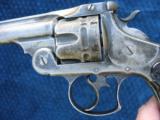 Antique First Model Smith & Wesson .44 Russian Double Action Revolver. Scarce 4" Barrel. Like New Mechanics. Minty Bright Bore... - 3 of 14