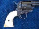 Antique Colt SAA .45 .. 71/2" Barrel.. Real Pearl Grips. Factory Letter. MFG 1883. Priced Right !!!! - 7 of 15