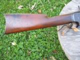 Rare Whitney Kennedy Rifle. Round barrel. 44-40. Very Early S/N With "S" Shaped Lever. Very Strong Bore. - 2 of 15