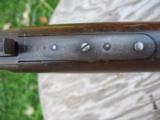 Rare Whitney Kennedy Rifle. Round barrel. 44-40. Very Early S/N With "S" Shaped Lever. Very Strong Bore. - 12 of 15