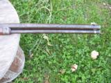Rare Whitney Kennedy Rifle. Round barrel. 44-40. Very Early S/N With "S" Shaped Lever. Very Strong Bore. - 4 of 15