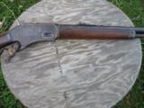 Rare Whitney Kennedy Rifle. Round barrel. 44-40. Very Early S/N With "S" Shaped Lever. Very Strong Bore. - 3 of 15