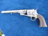 Antique 1860 Colt Conversion First Model. .44 Colt Center Fire. 80% Cylinder Scene. Excellent Like New Mechanics. Some Finish. - 1 of 15
